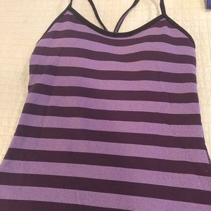 Lululemon Power Y tank Size 6. EUC